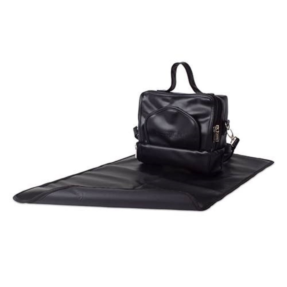 Vegan Leather Diaper Changing Bag